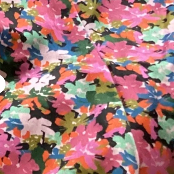 CROSBY BY MOLLIE BURCH Watson dress in art in bloom micro Sz M NWT - Picture 9 of 9